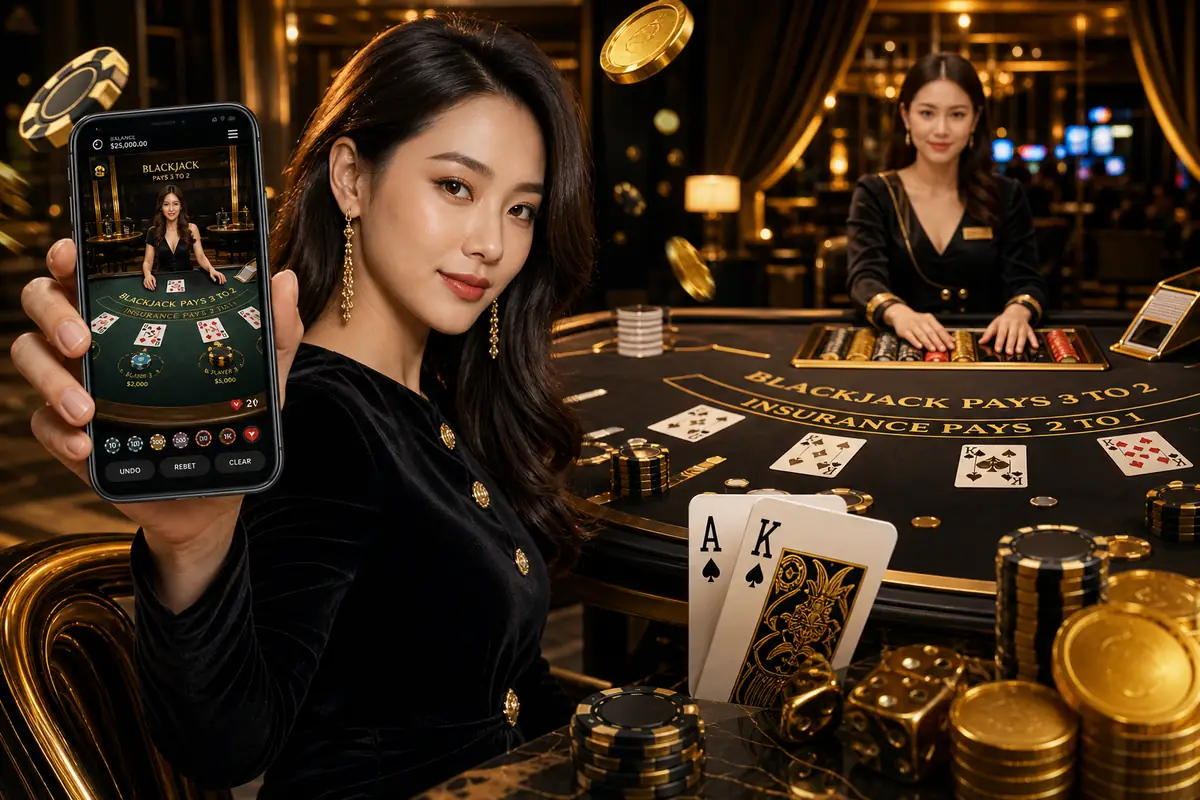 mekdi88 live casino dealer profesional baccarat